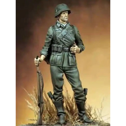 1/20 Resin Model Kit German Soldier Infantryman WW2 Unpainted - Model-Fan-Store