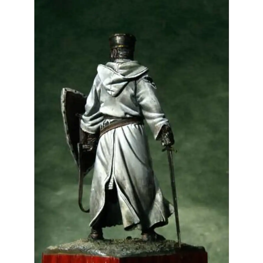 1/24 75mm Resin Model Kit Medieval Knight Crusader Unpainted - Model-Fan-Store