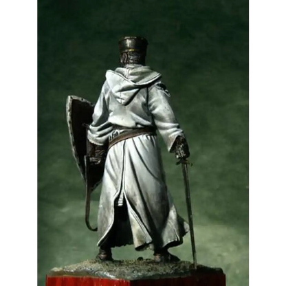 1/24 75mm Resin Model Kit Medieval Knight Crusader Unpainted - Model-Fan-Store