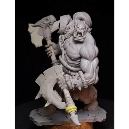 1/24 75mm Resin Model Kit Orc Warrior Warcraft Unpainted - Model-Fan-Store