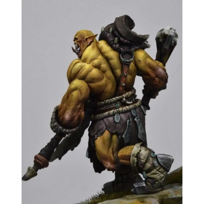 1/24 75mm Resin Model Kit Orc Warrior Warcraft Unpainted - Model-Fan-Store