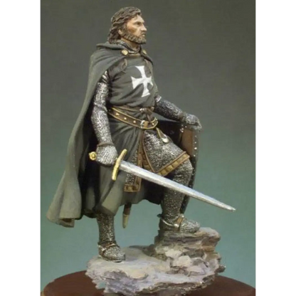 1/32 54mm Resin Figure Model Kit Medieval Knight Hospitaller Crusader Unpainted - Model-Fan-Store