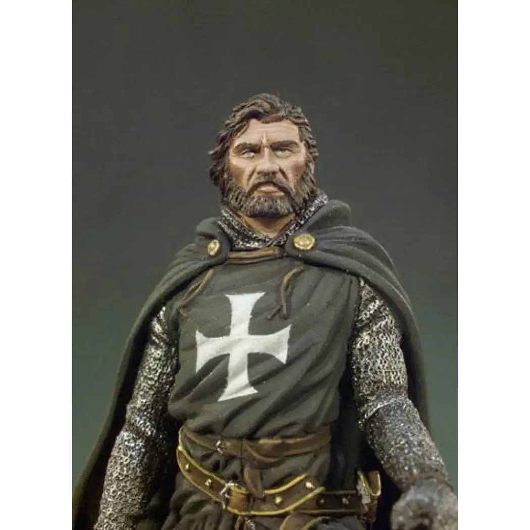 1/32 54mm Resin Figure Model Kit Medieval Knight Hospitaller Crusader Unpainted - Model-Fan-Store