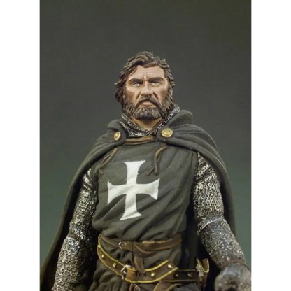 1/32 54mm Resin Figure Model Kit Medieval Knight Hospitaller Crusader Unpainted - Model-Fan-Store