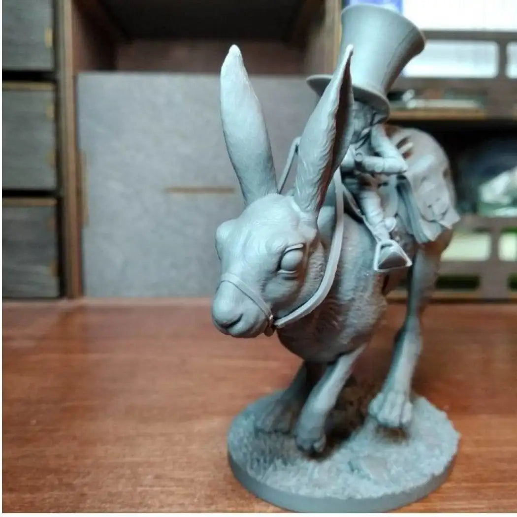 1/32 54mm Resin Model Kit Elf and Rabbit Fairy Tales Unpainted - Model-Fan-Store