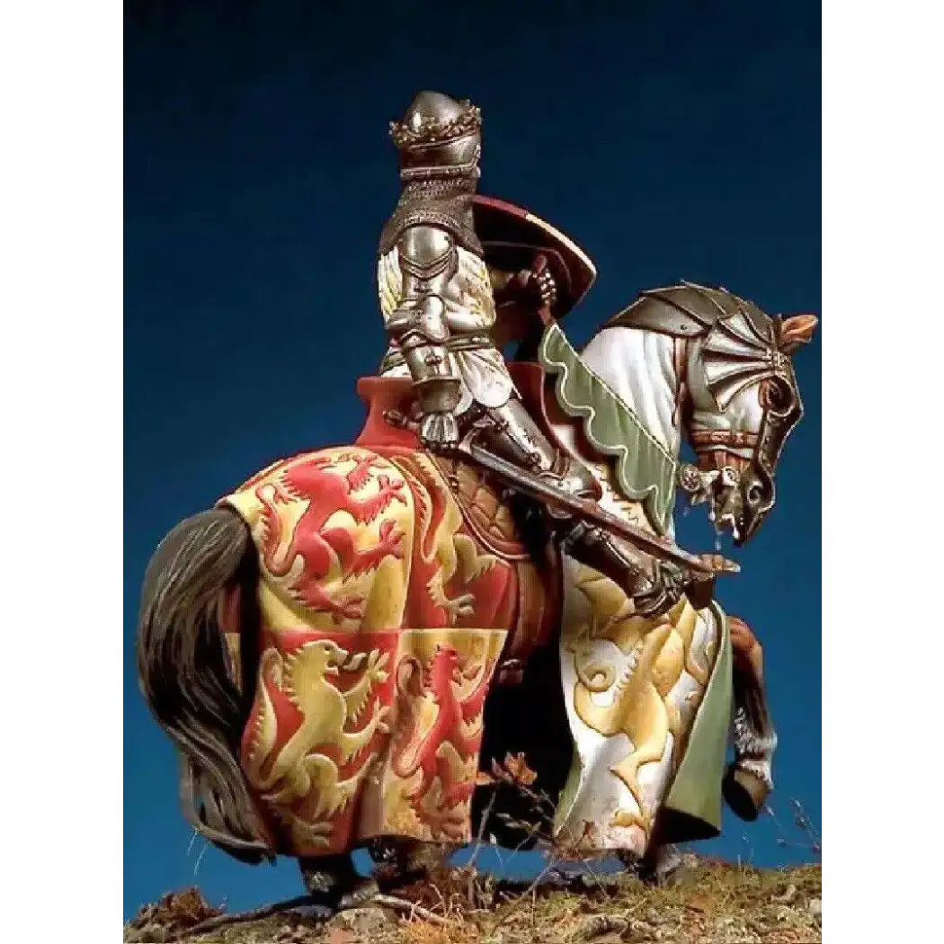 1/32 54mm Resin Model Kit Rider Knight Prince of Wales. XIV c. Unpainted - Model-Fan-Store