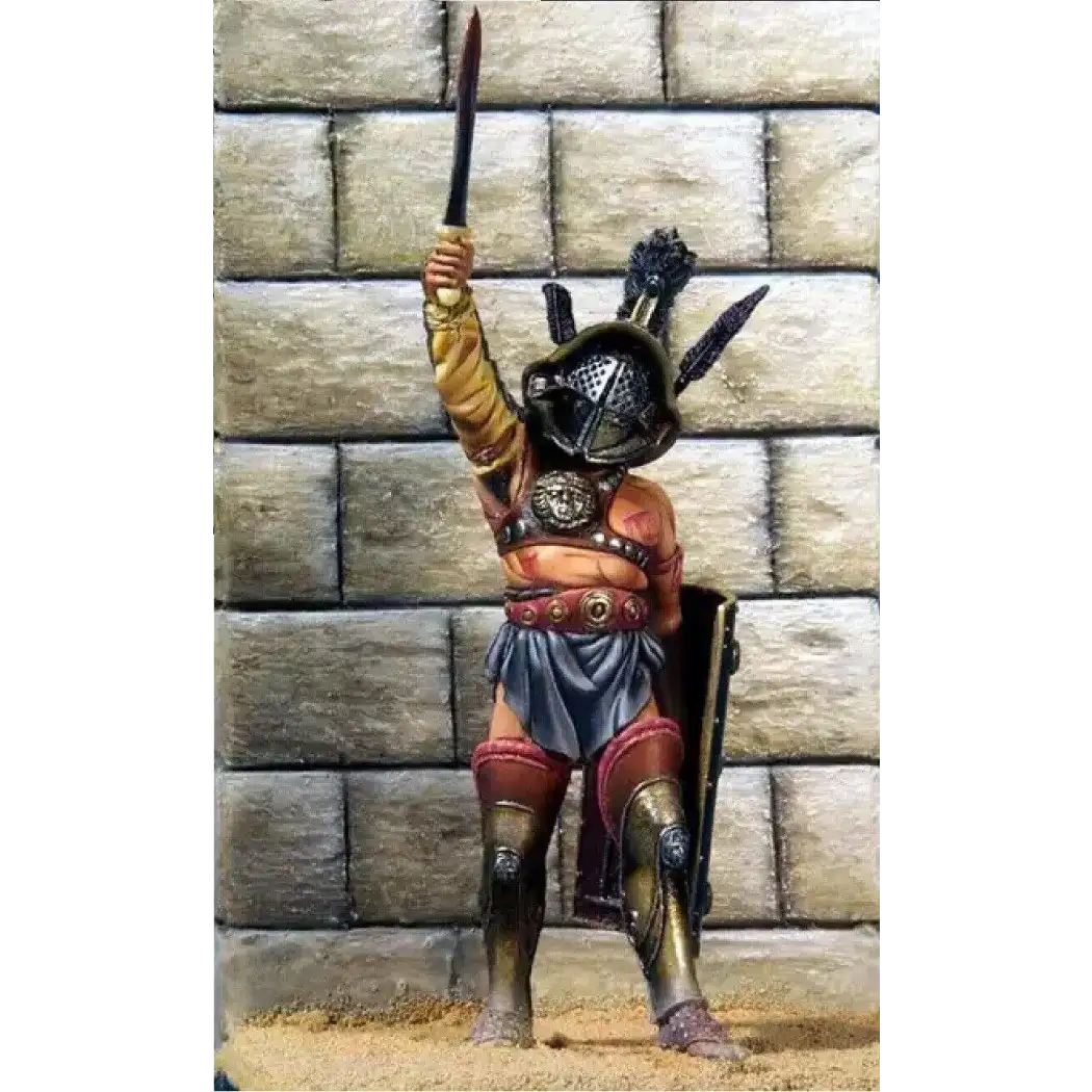 1/32 54mm Resin Model Kit Roman Gladiator Mirmillone Unpainted - Model-Fan-Store