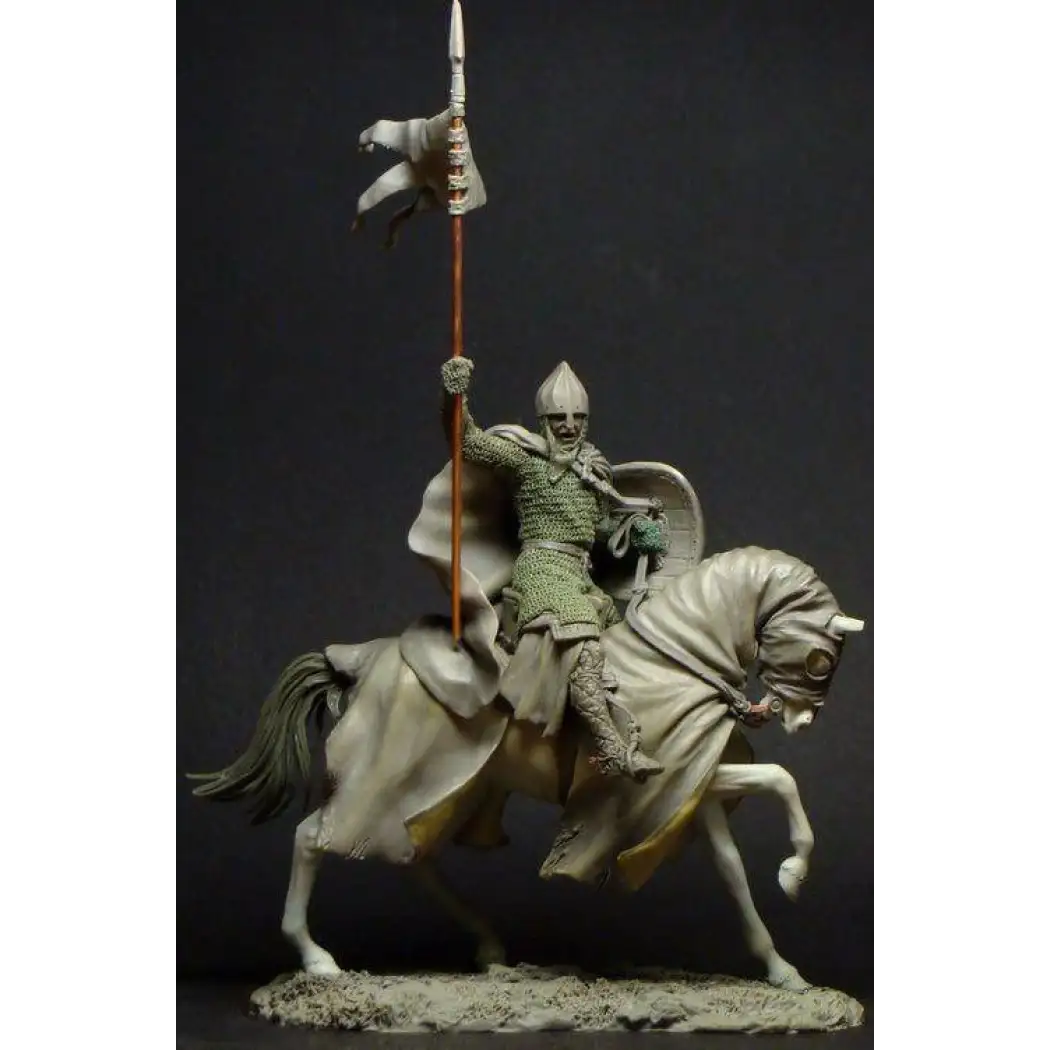 1/32 Resin Model Kit Medieval Knight Horseman Rider Unpainted - Model-Fan-Store