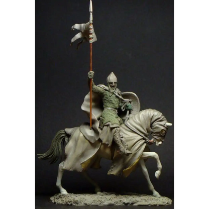 1/32 Resin Model Kit Medieval Knight Horseman Rider Unpainted - Model-Fan-Store