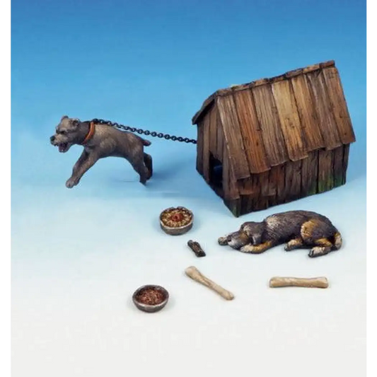 1/35 Resin Animals Model Kit Dogs Pets Unpainted - Model-Fan-Store
