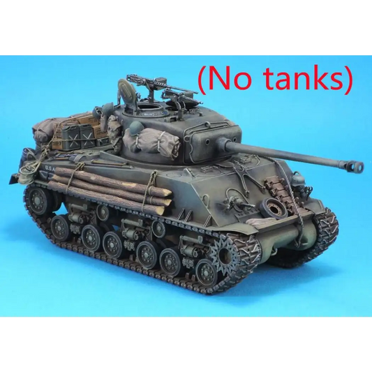 1/35 Resin Conversion Model Kit US Furious Sherman Tank WW2 no tank Unpainted - Model-Fan-Store