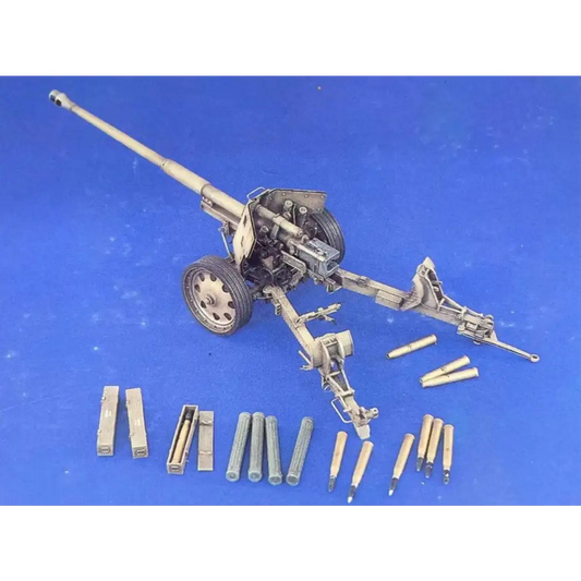 1/35 Resin Model Kit Gun Artillery Mount Howitzer WW2 Unpainted - Model-Fan-Store