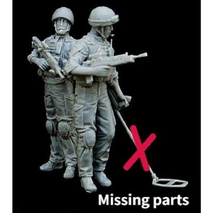 1/35 Resin Model Kit Modern British Soldiers in Afghanistan Unpainted - Model-Fan-Store