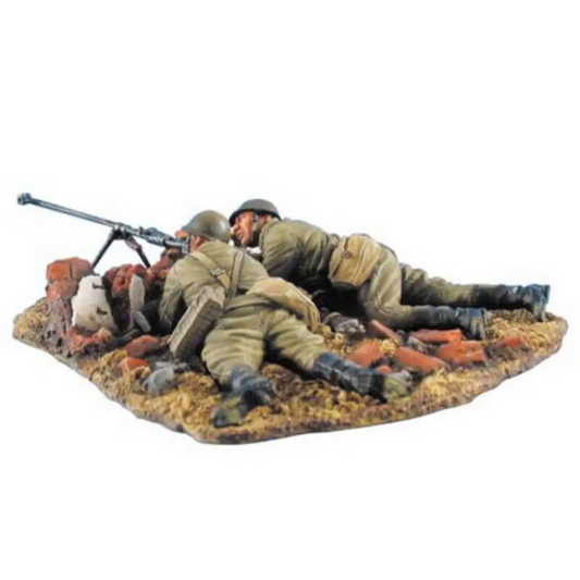 1/35 Resin Model Kit Soviet Soldiers Anti-Tank Rifle Team WW2 Unpainted - Model-Fan-Store