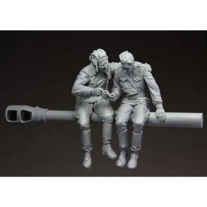 1/35 Resin Model Kit Soviet Soldiers Tank Crew WW2 Unpainted - Model-Fan-Store