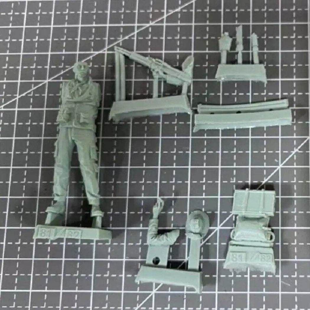 Kit Modello 1/35 Resina – 2 Soldati Americani Guerra Vietnam – Non Assemblato - Foto 6