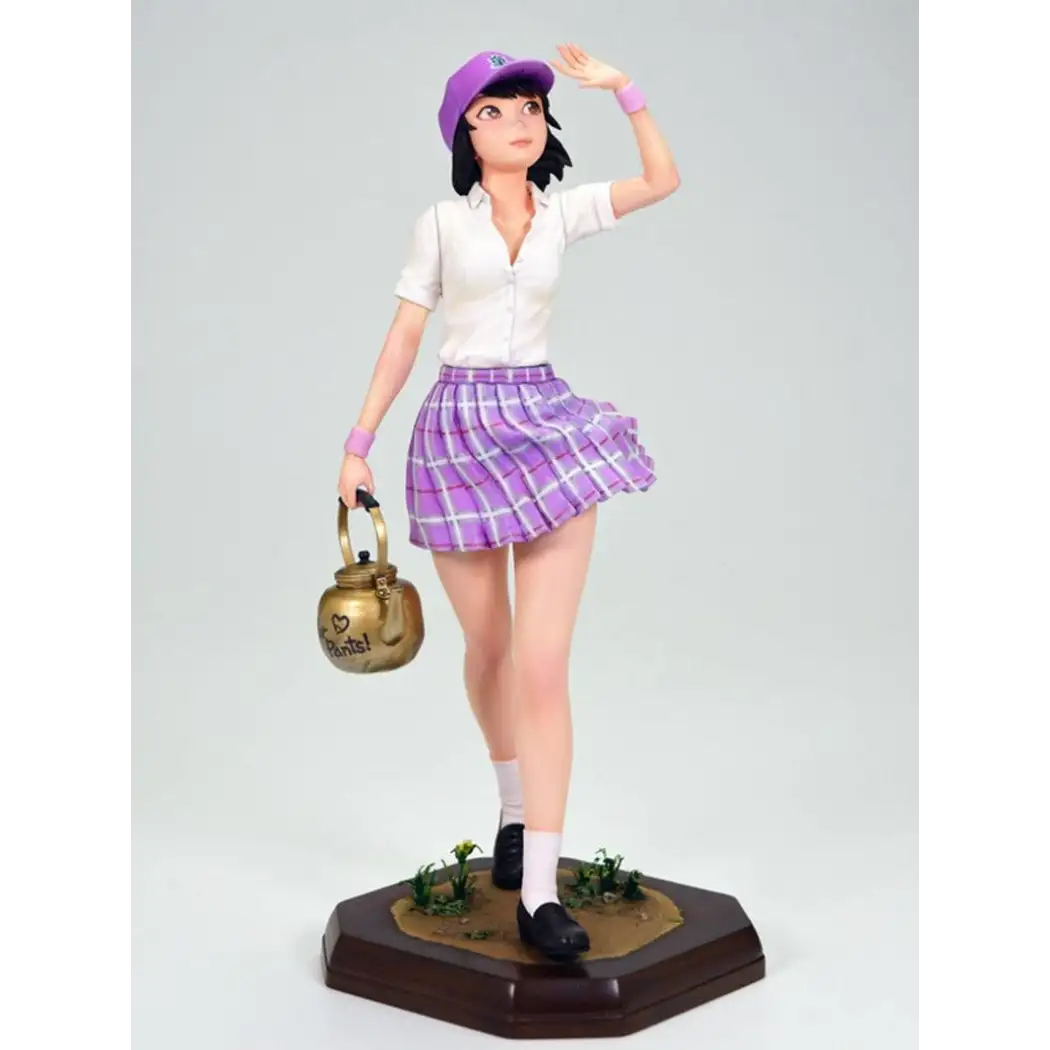 1/8 Resin Model Kit Modern Asian Beautiful Girl Unpainted - Model-Fan-Store