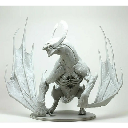 135mm Resin Model Kit King of the Night Dragon +5 people Unpainted - Model-Fan-Store