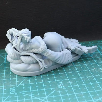 65mm Resin Casting Model Kit Asian Beautiful Girl Geisha Fantasy Unpainted - Model-Fan-Store