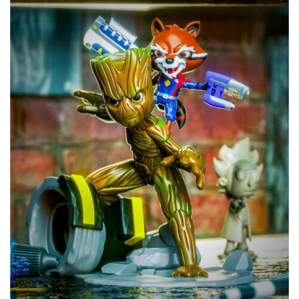Digital STL Groot & Rocket
