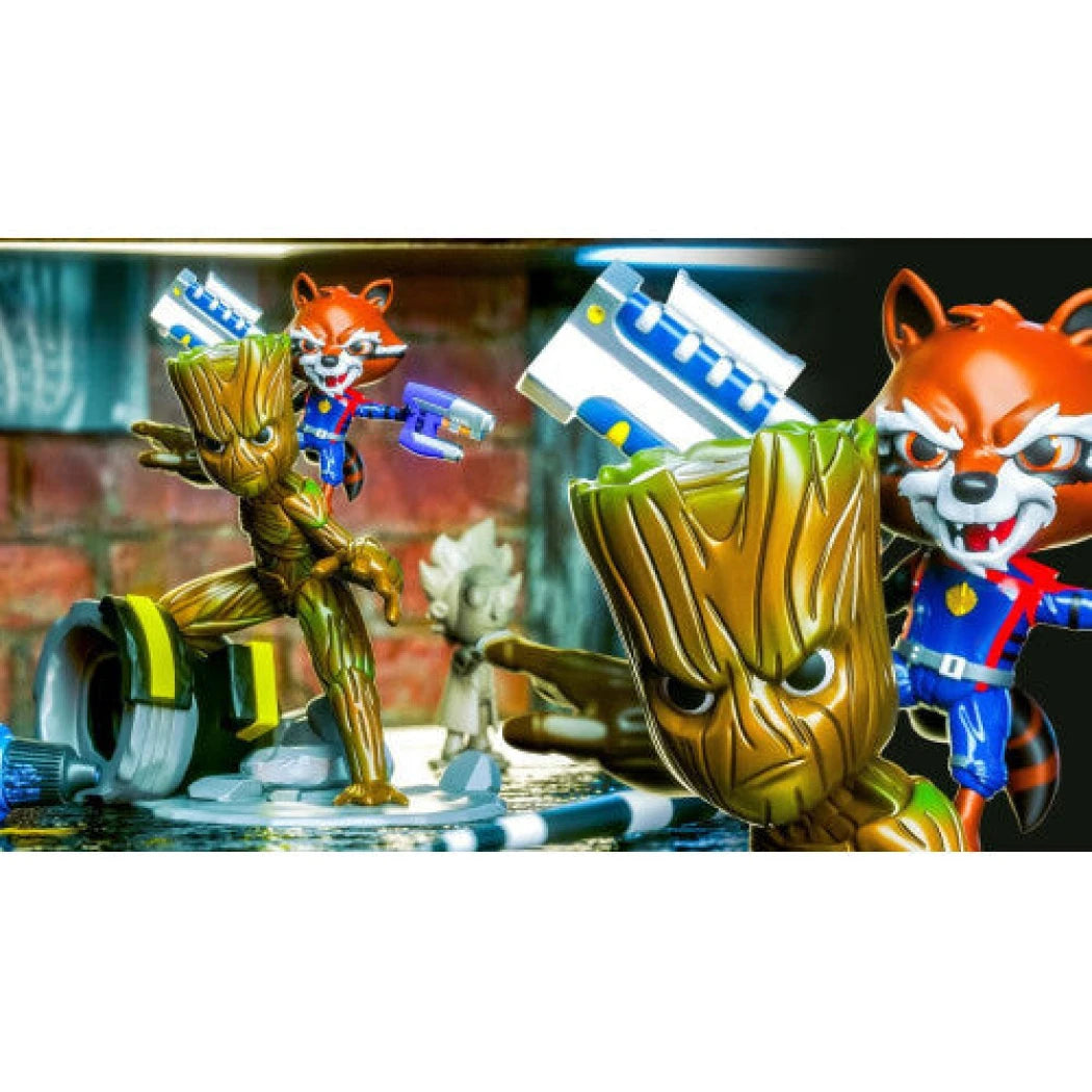 Digital STL Groot & Rocket