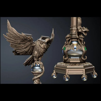Digital STL Harry Potter - Hogwarts Owl...