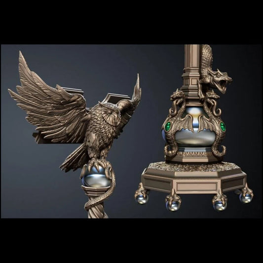 Digital STL Harry Potter - Hogwarts Owl...