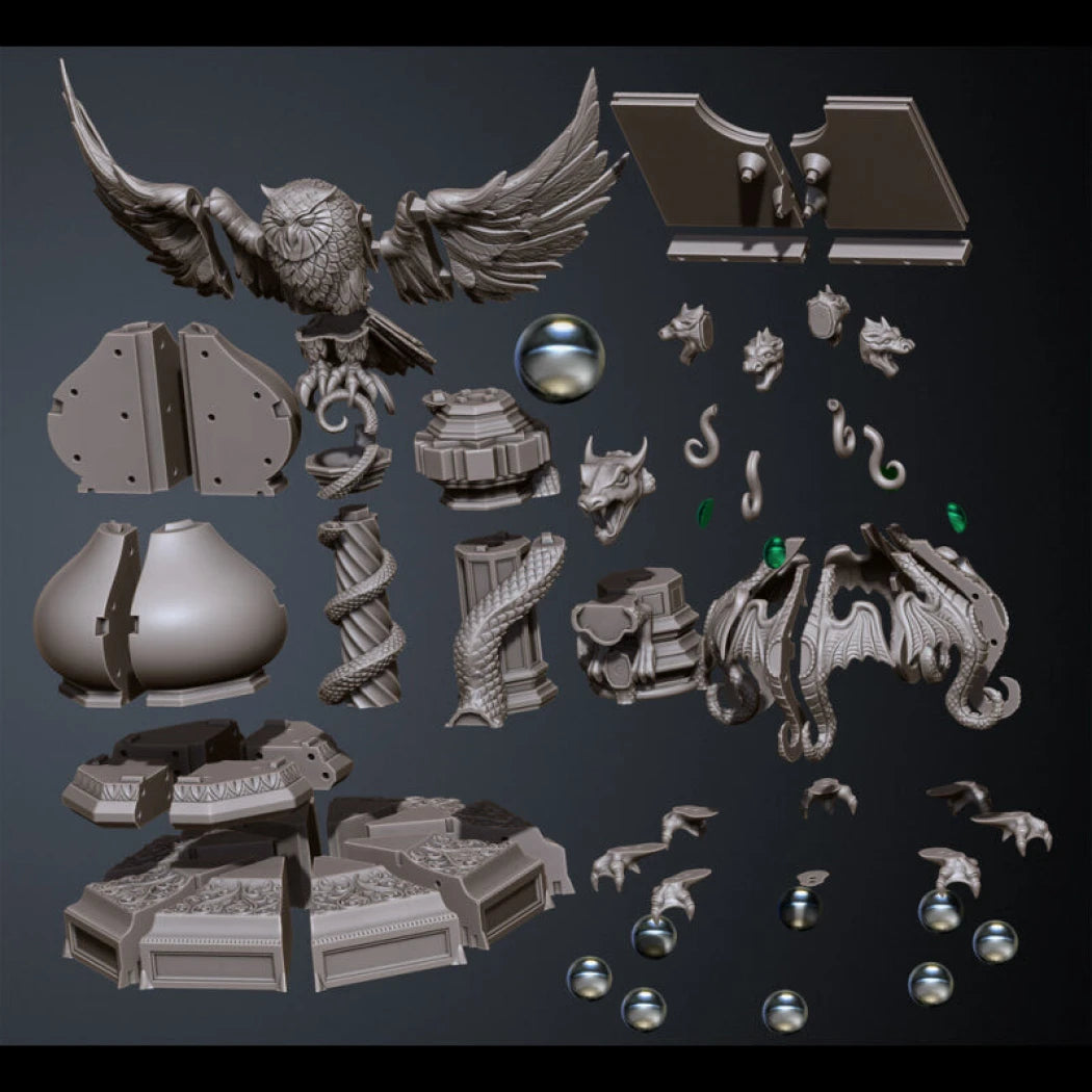 Digital STL Harry Potter - Hogwarts Owl...