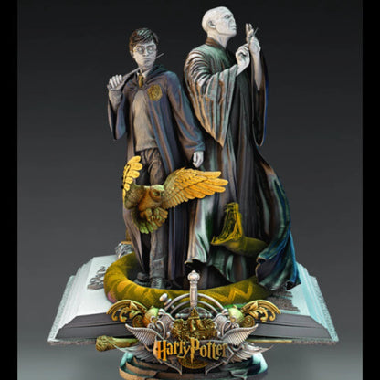 Digital STL Harry potter & Voldemort -...