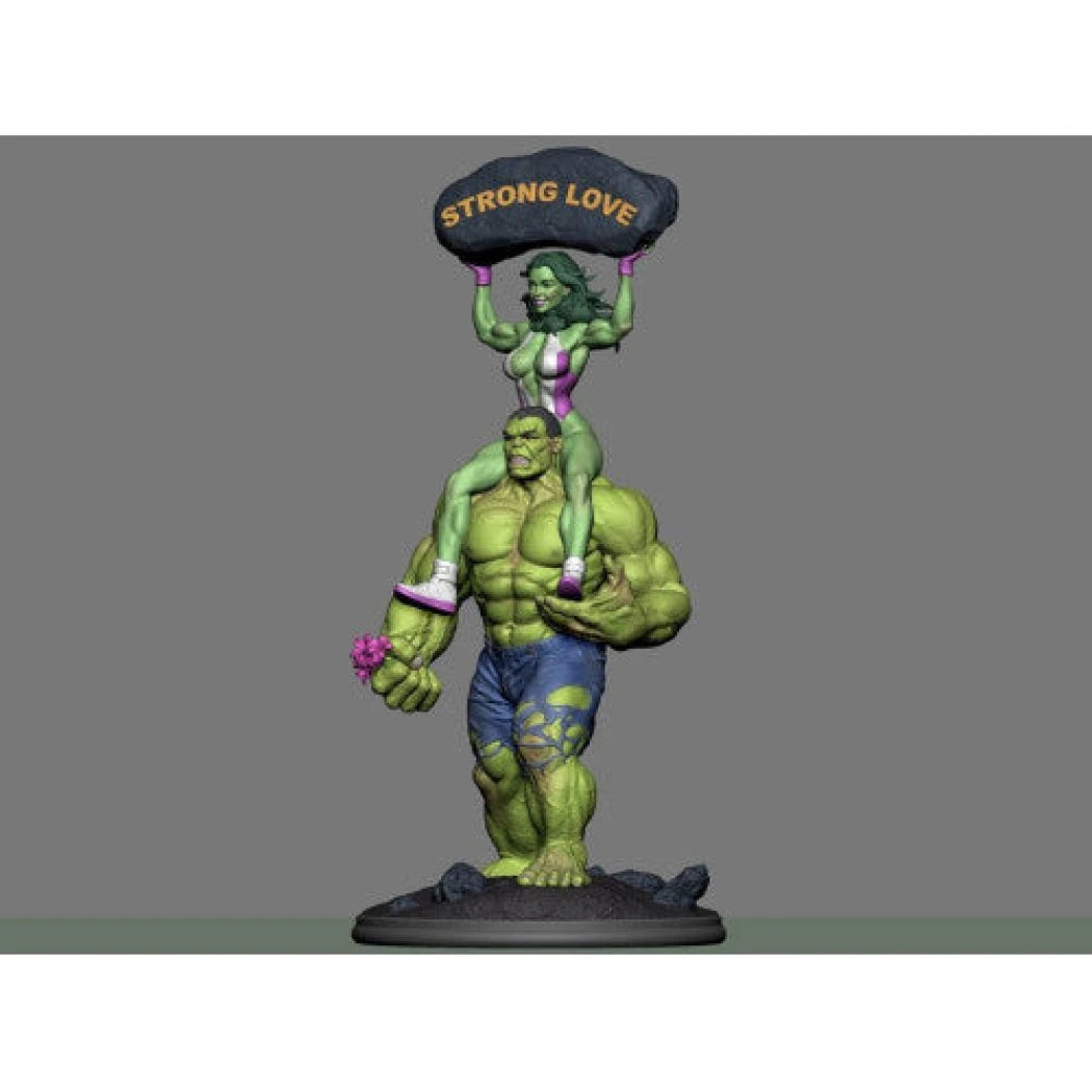 Digital STL Hulk & Shehulk