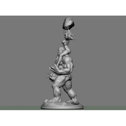 Digital STL Hulk & Shehulk