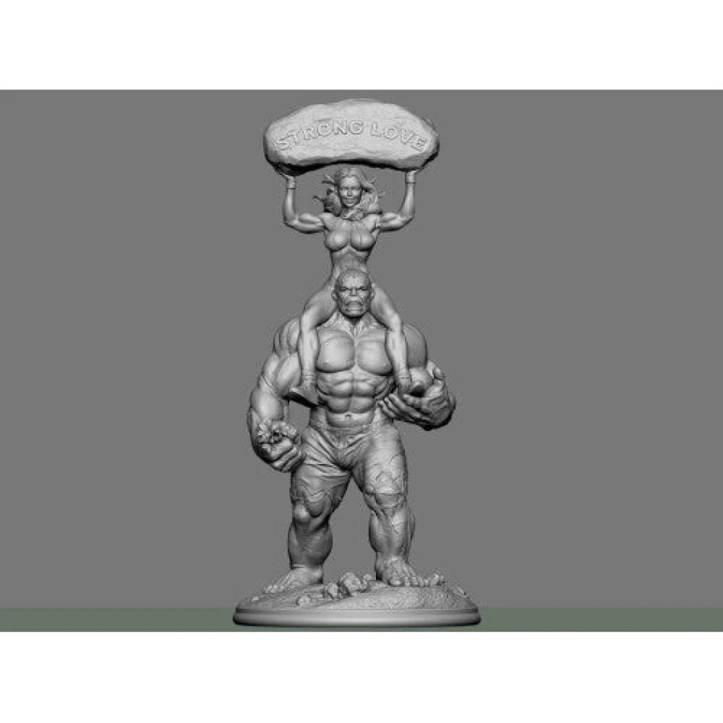 Digital STL Hulk & Shehulk