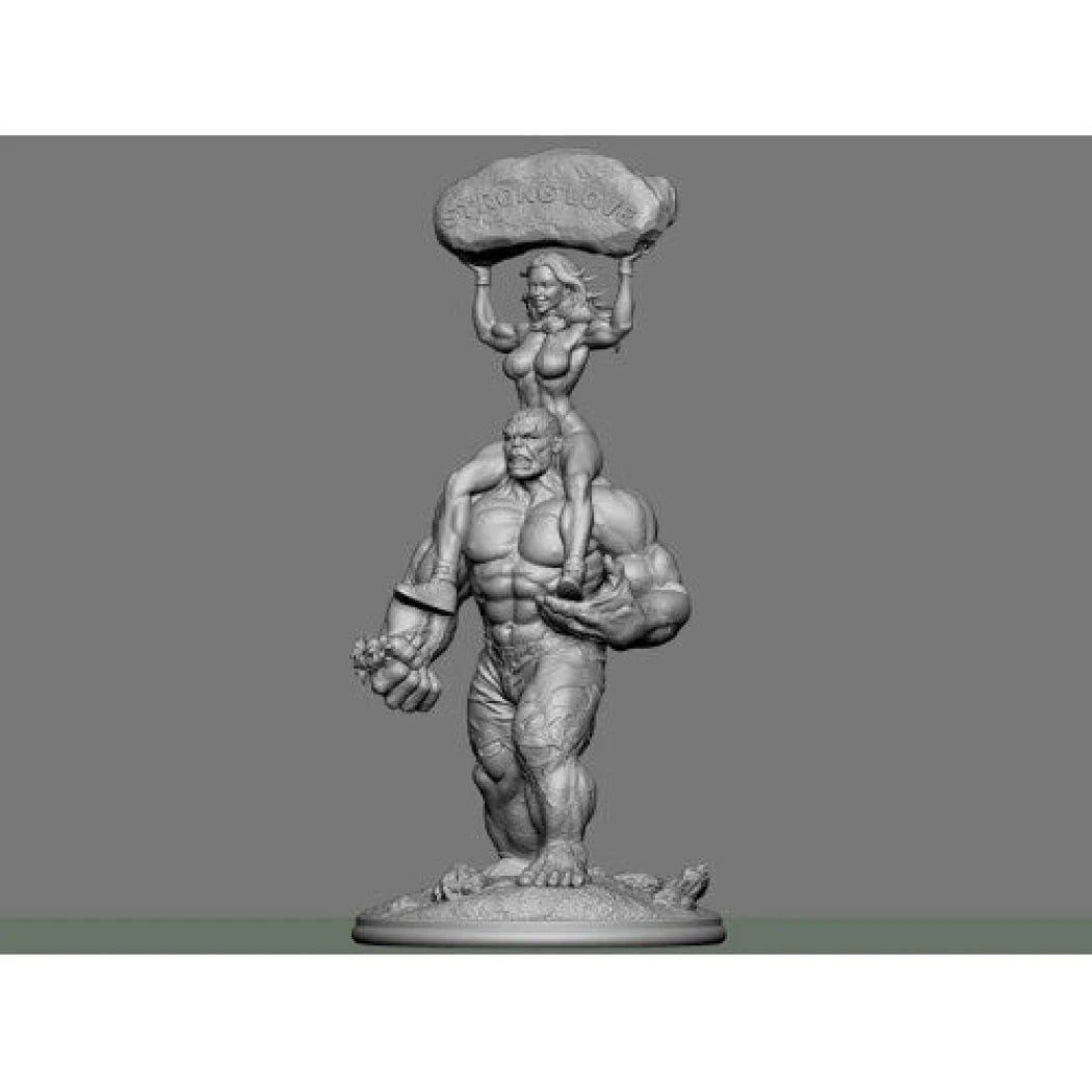 Digital STL Hulk & Shehulk