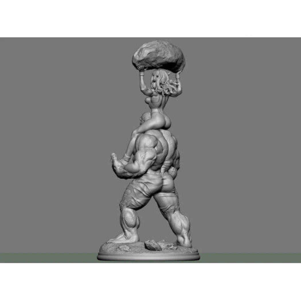 Digital STL Hulk & Shehulk