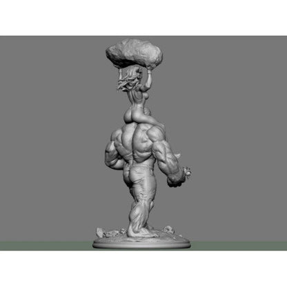 Digital STL Hulk & Shehulk