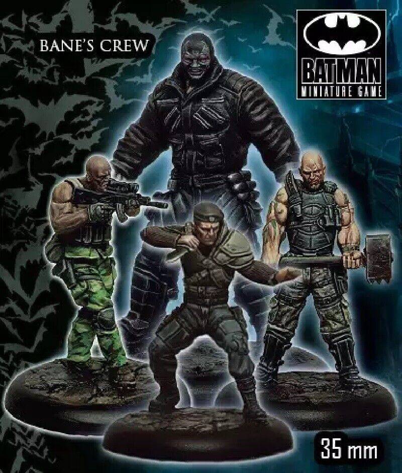 35mm 4pcs Resin Superhero Model Kit Criminals Villains Unpainted - Model-Fan-Store