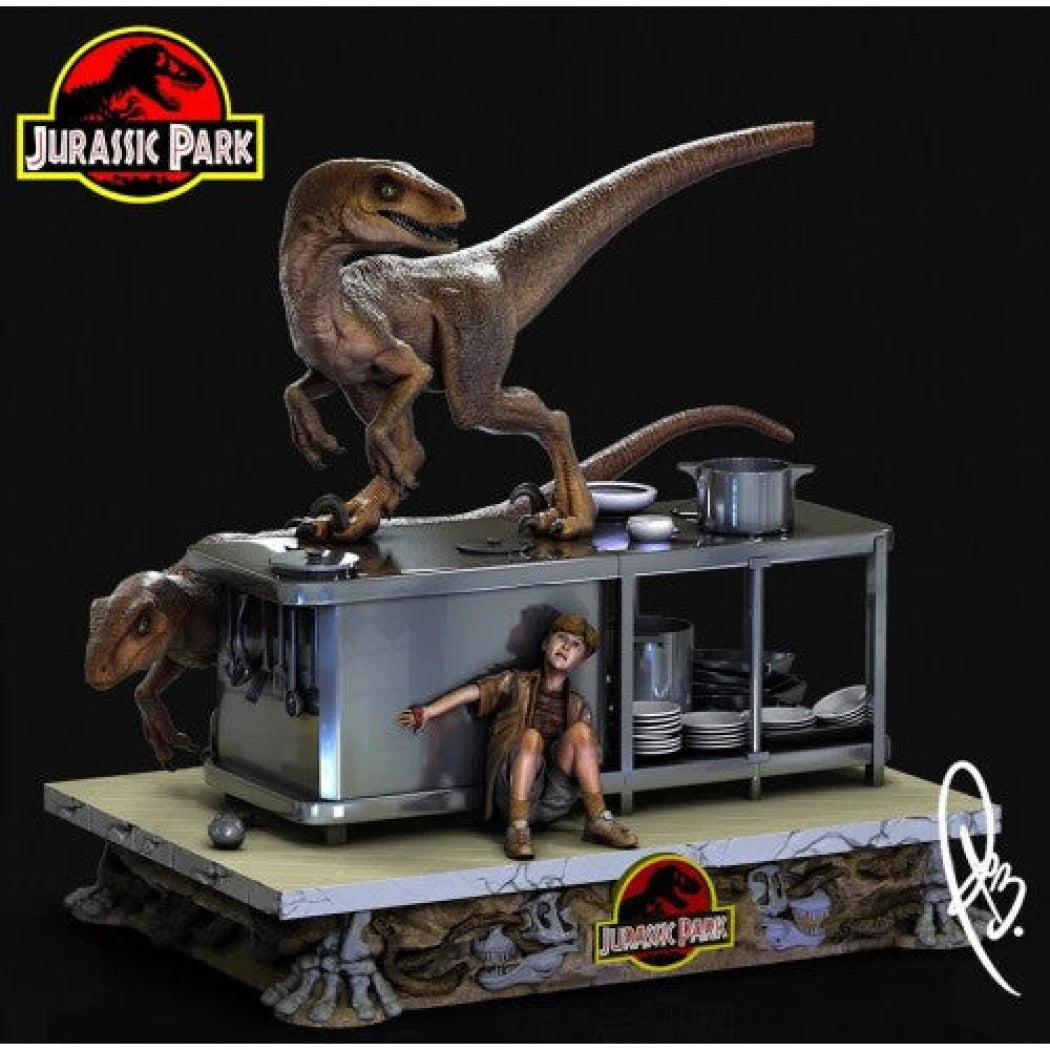 Digital STL Jurassic Park - Kitchen Scene