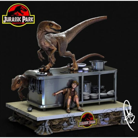 Digital STL Jurassic Park - Kitchen Scene