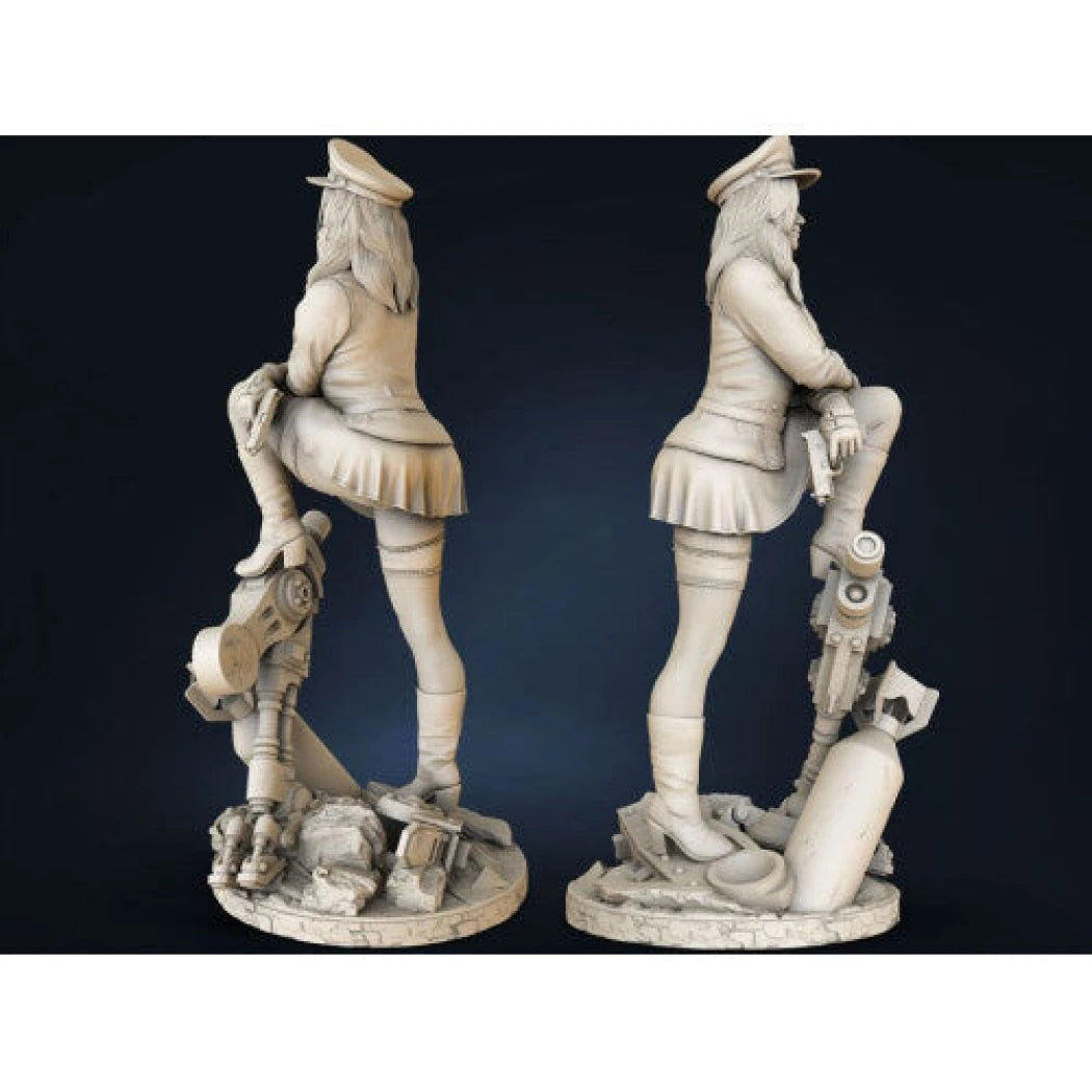 Digital STL Lady Blackhawk