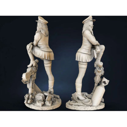 Digital STL Lady Blackhawk