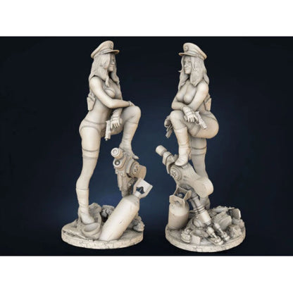 Digital STL Lady Blackhawk