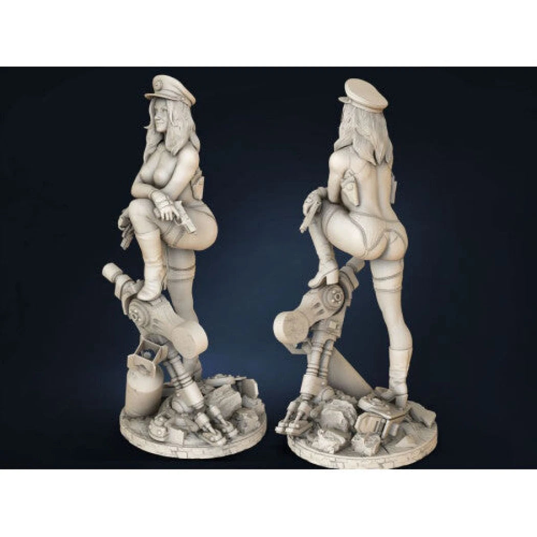 Digital STL Lady Blackhawk