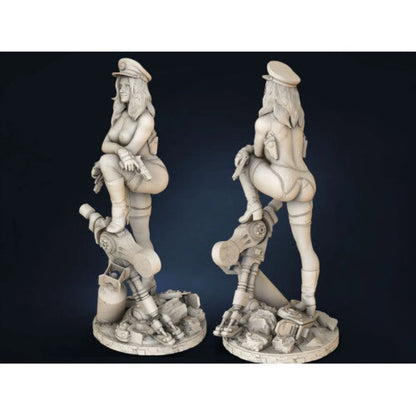 Digital STL Lady Blackhawk