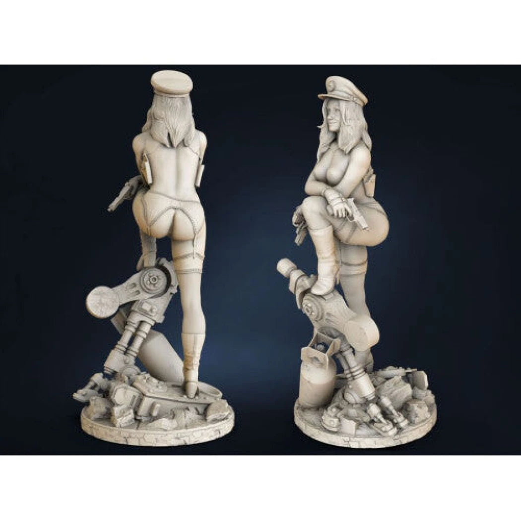 Digital STL Lady Blackhawk