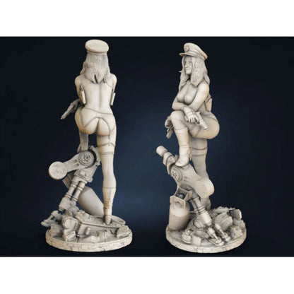 Digital STL Lady Blackhawk