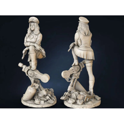 Digital STL Lady Blackhawk