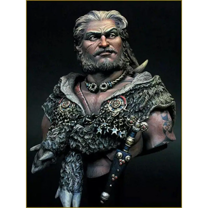 1/10 BUST Resin Model Kit Celtic Barbarian Warrior Unpainted - Model-Fan-Store