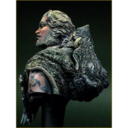 1/10 BUST Resin Model Kit Celtic Barbarian Warrior Unpainted - Model-Fan-Store