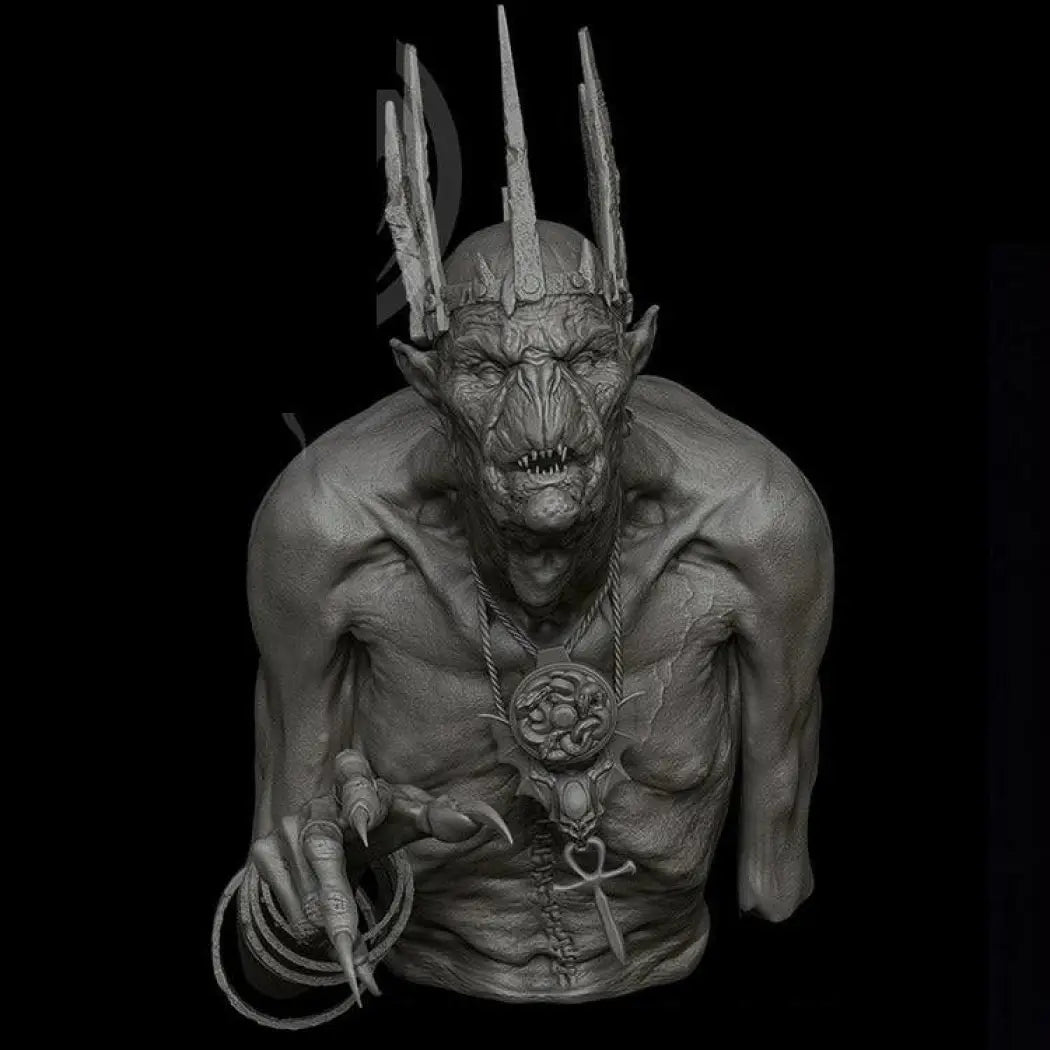 1/10 BUST Resin Model Kit Dark Lord Vampire Necromancer Unpainted - Model-Fan-Store