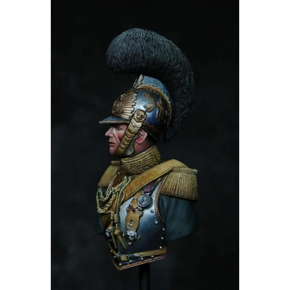 1/10 BUST Resin Model Kit French Officer Soldier Napoleonic Wars Unpainted - Model-Fan-Store